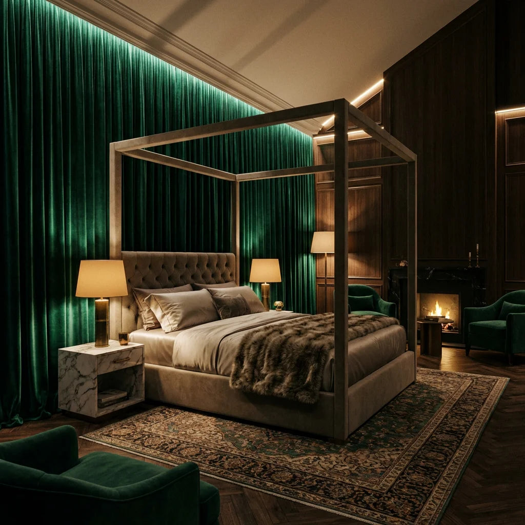 Velvet Dreams: Creating a Luxury Master Bedroom Retreat