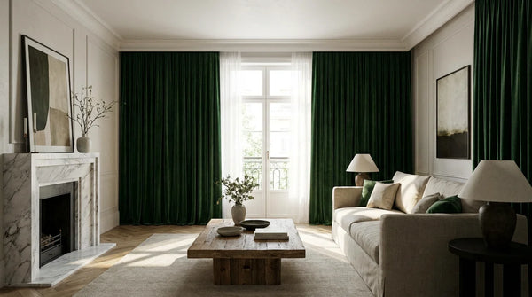 Modern curtain hardware trends for luxury homes