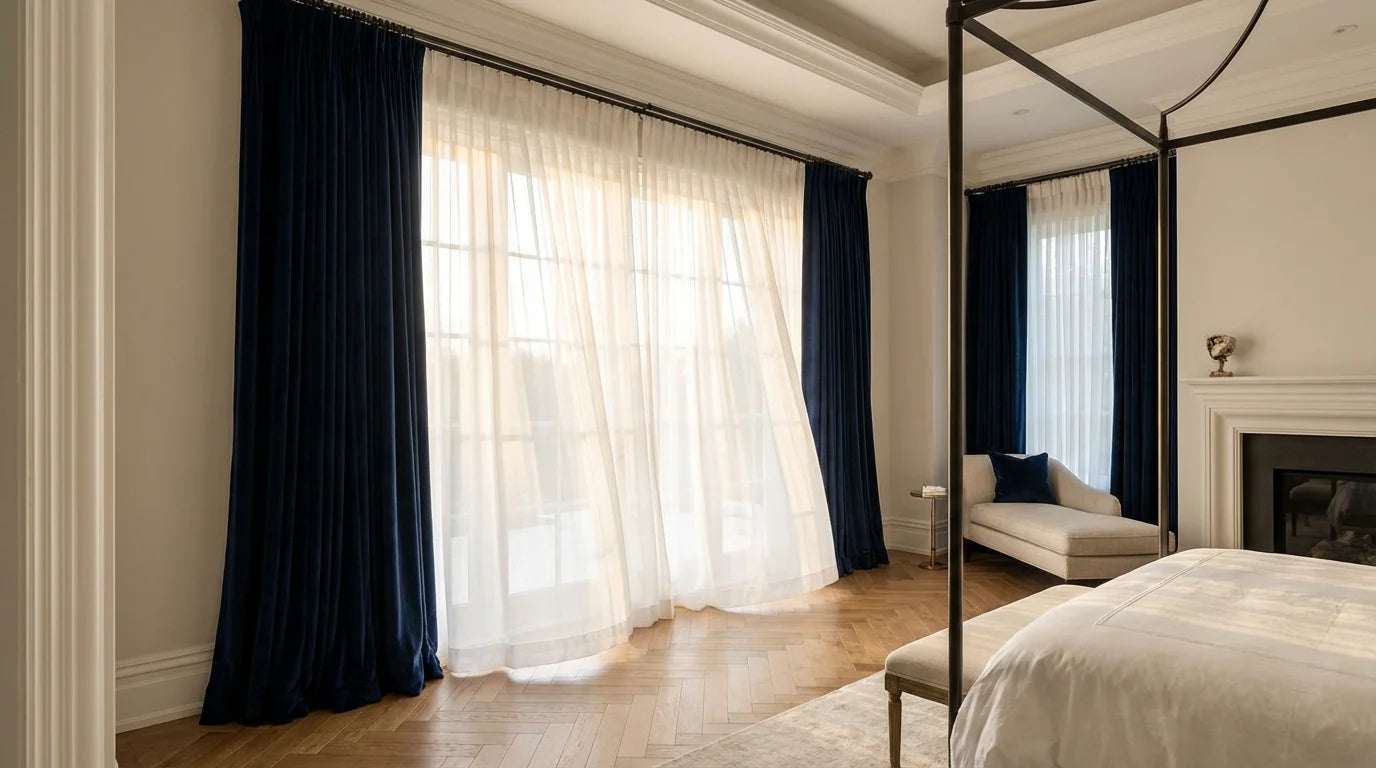 Creating Depth: The Art of Layering Sheers and Heavy Drapes