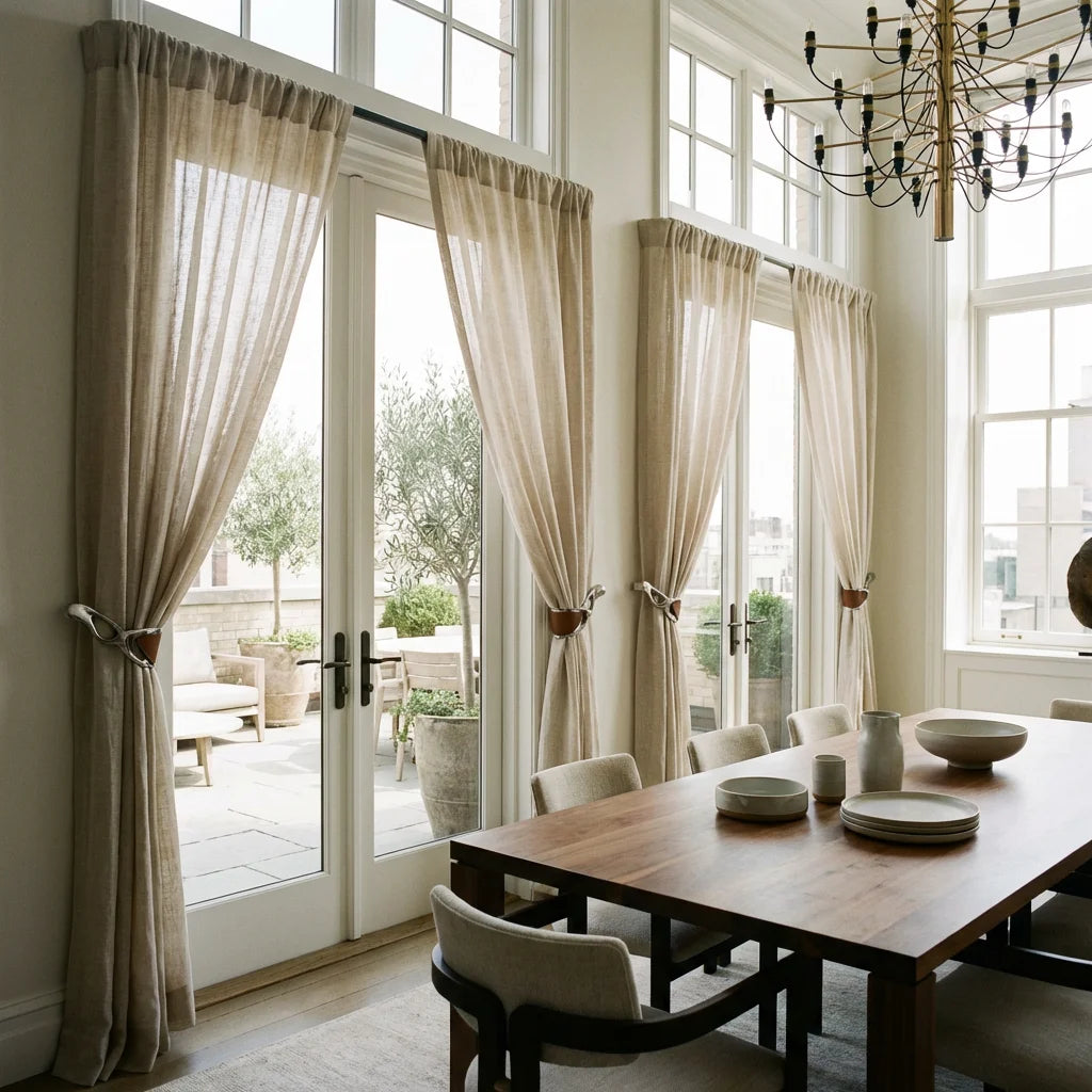 French Door Curtain Ideas: Elevating Your Home Entryways