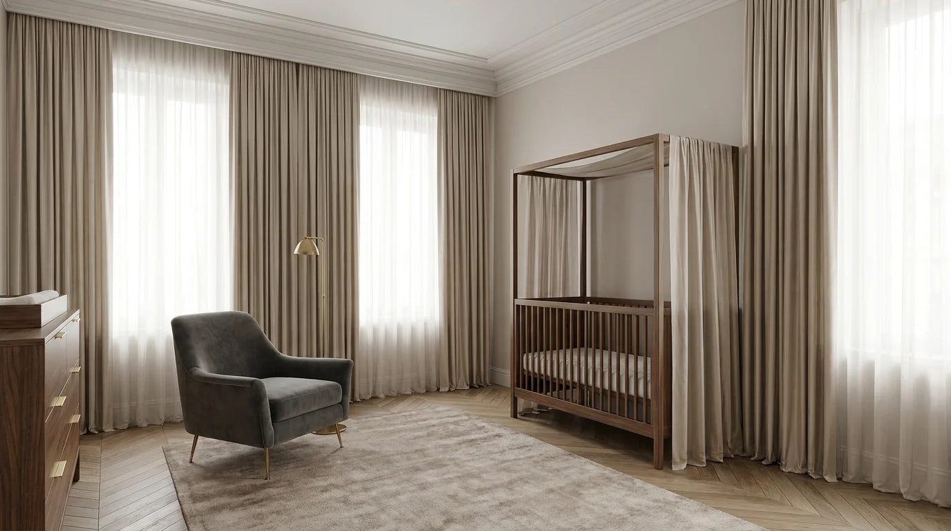 Nursery Soundproofing Curtains: How to Create a Silent Nursery for Better Baby Sleep