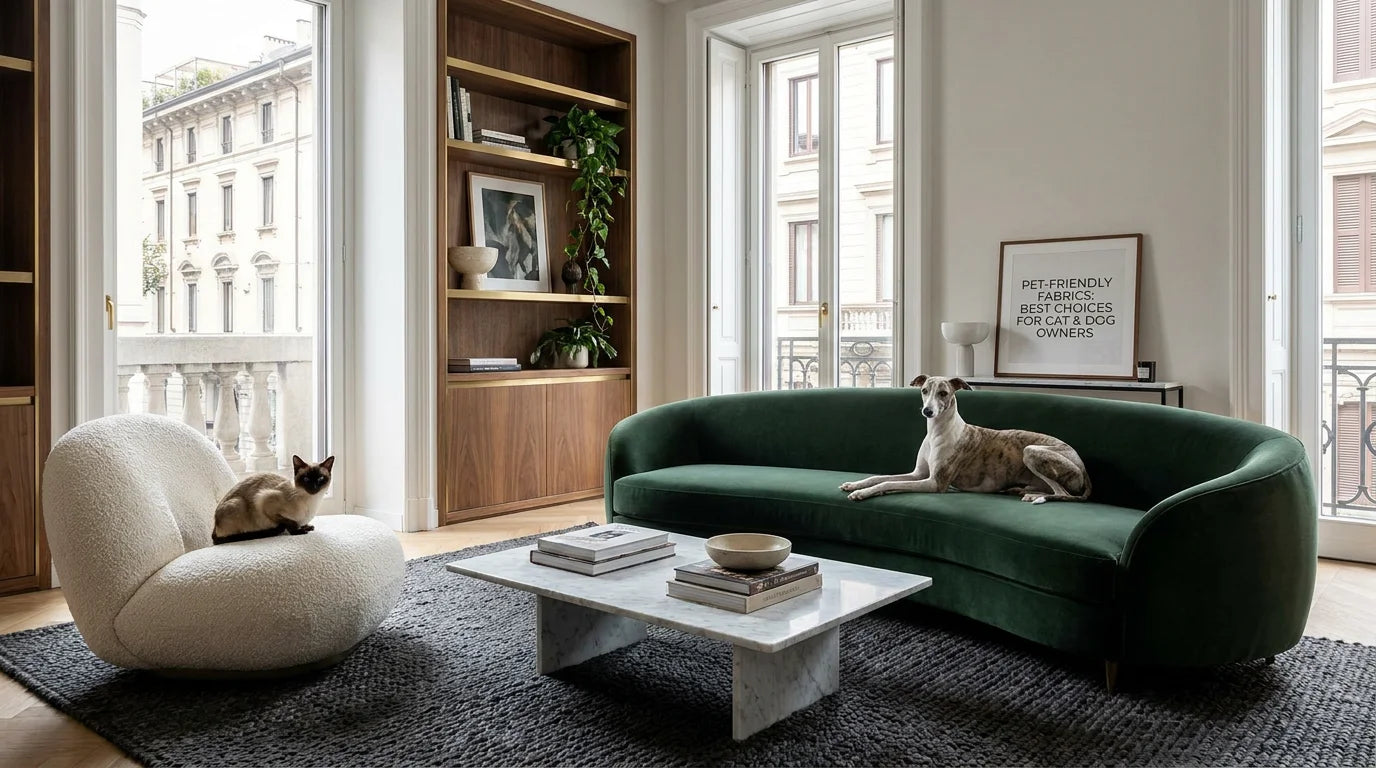 Pet-Friendly Fabrics: Best Choices for Cat & Dog Owners