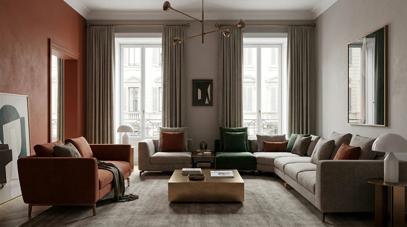 Hardware Finishes: Matching Rods to Your Room Palette