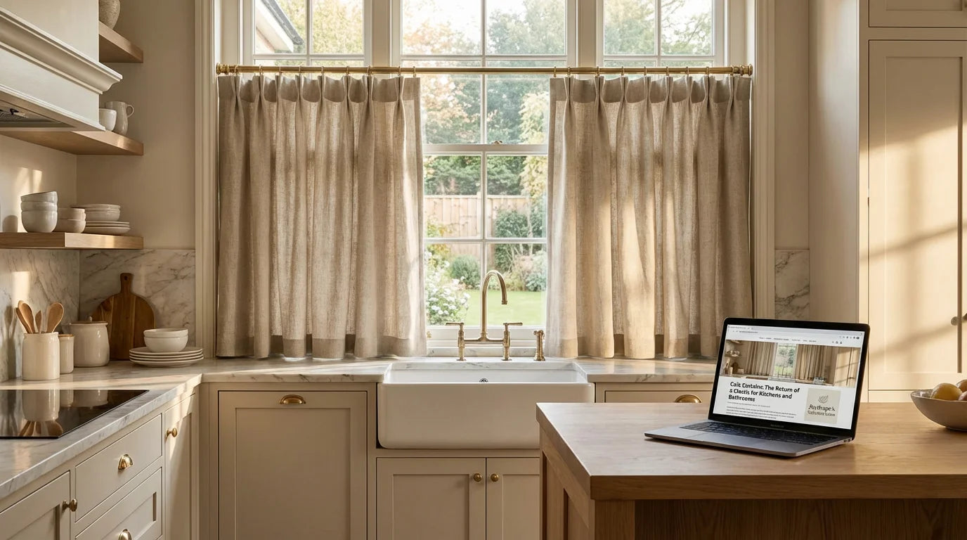 Bespoke French Door Solutions: The Charm of Double Pinch Pleat Drapes