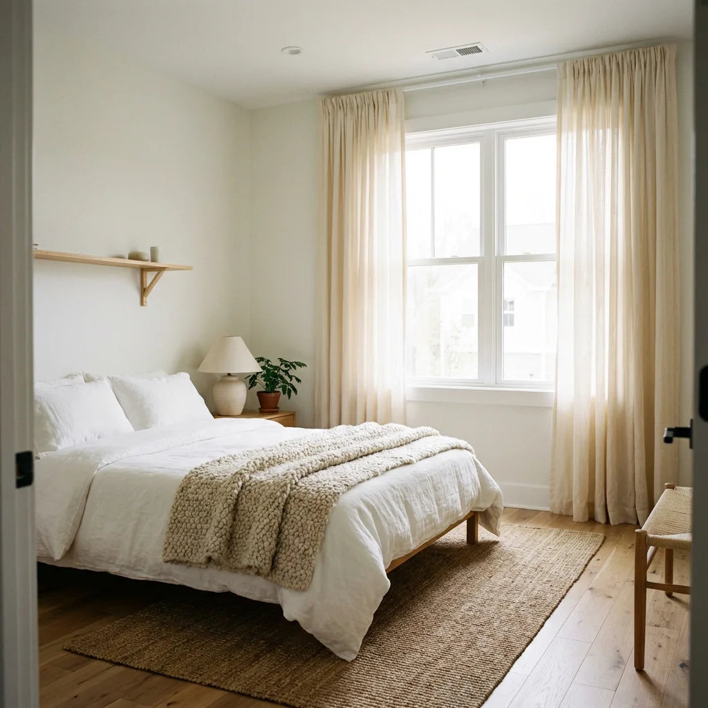 Bedroom Curtains for Small Spaces: Maximize Light & Privacy