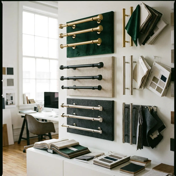 Curtain Rod Styles and Finishes: How to Match Your Hardware to Your Fabric