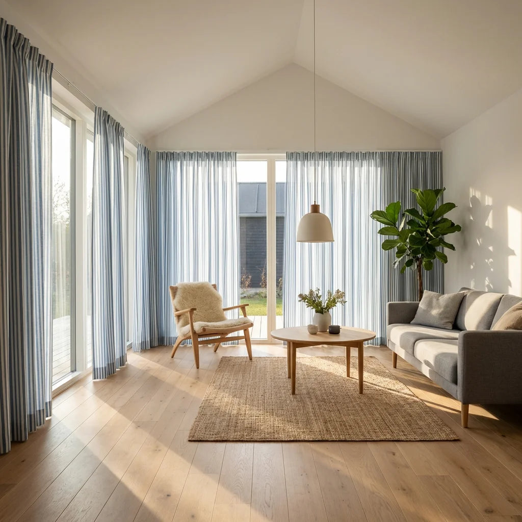 How Striped Curtains Can Visually Expand Your Space