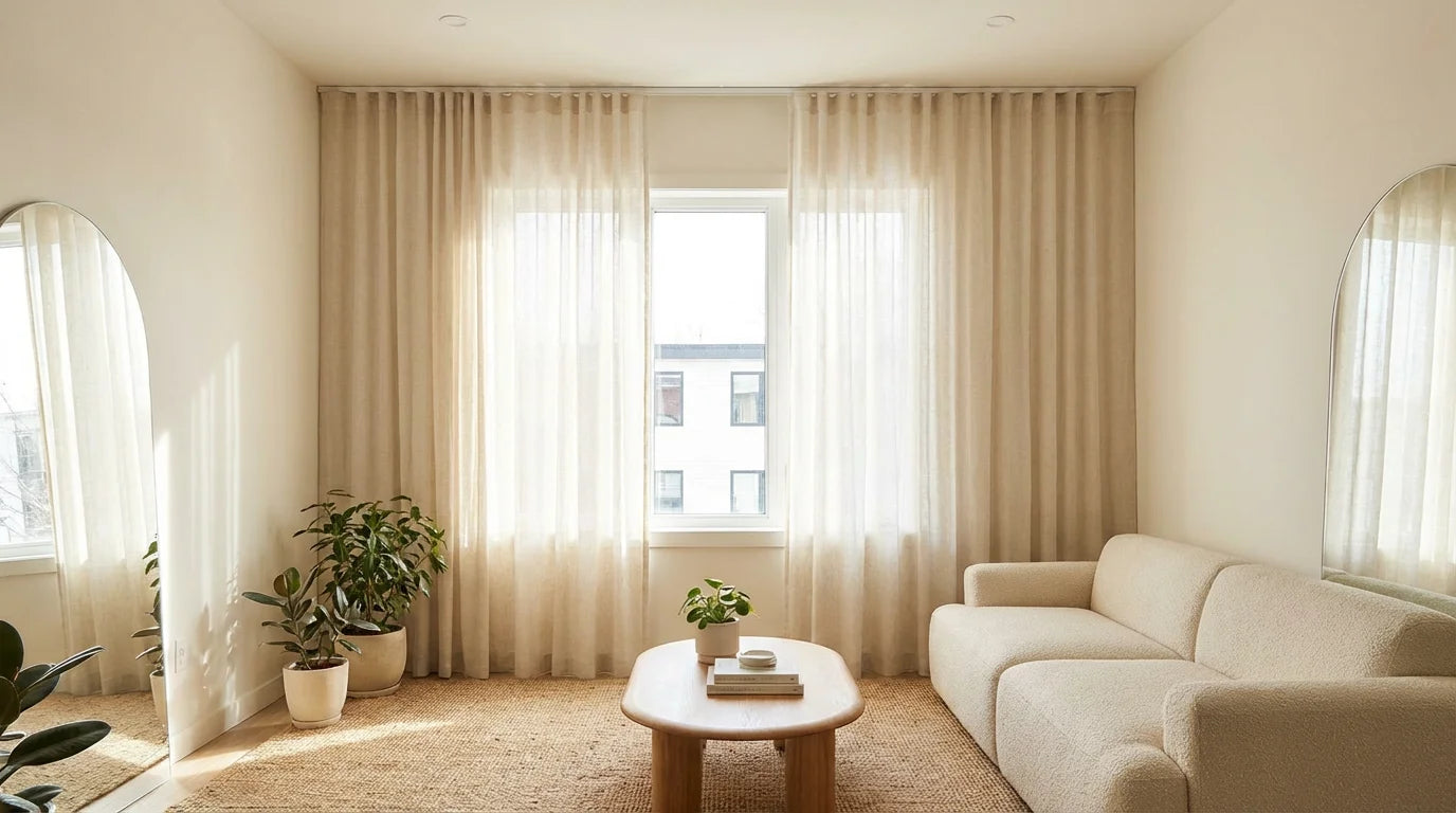 Small Space Hacks: Curtain Tricks to Make Your Windows Look Double the Size
