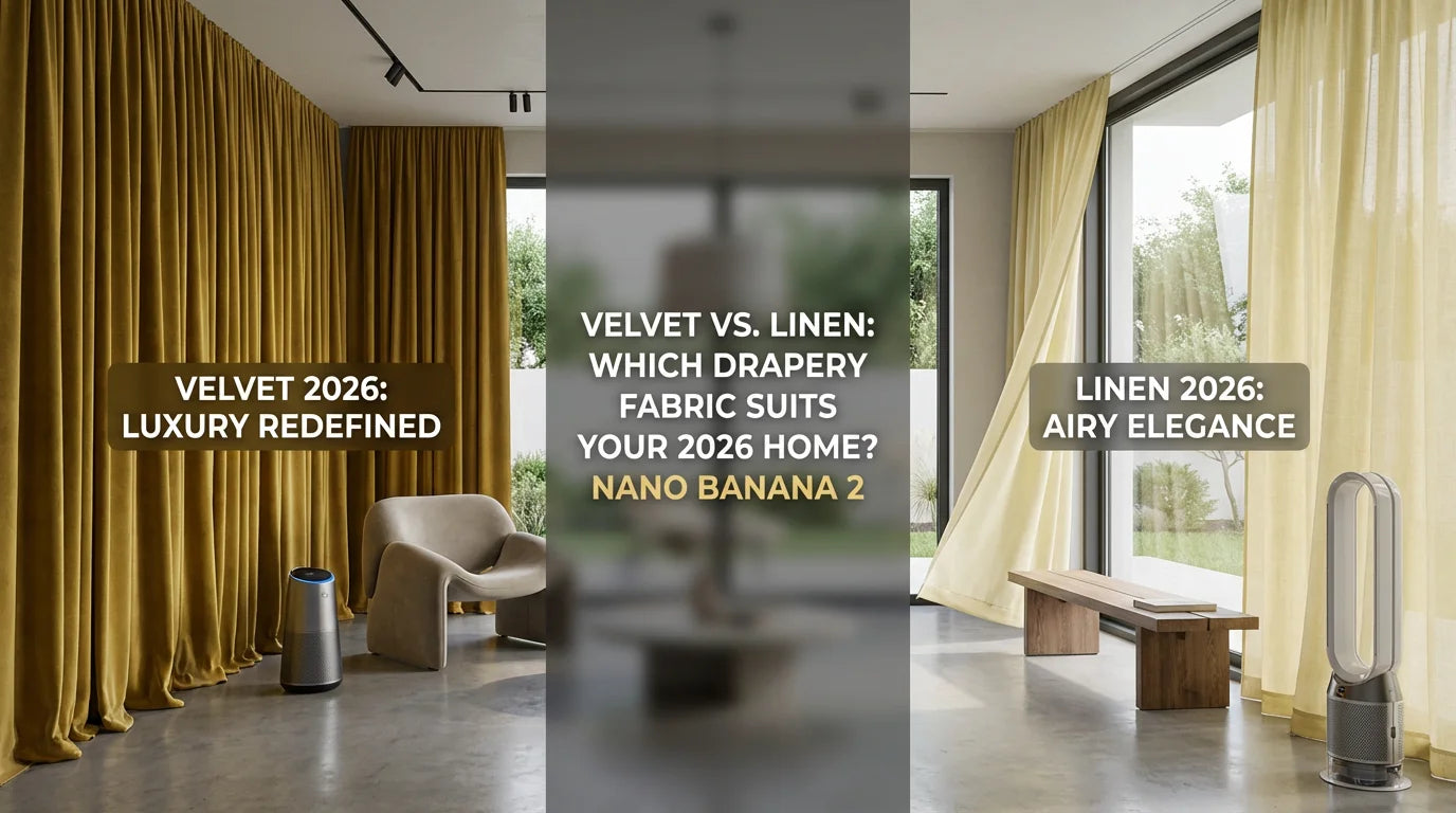 Velvet vs. Linen: Which Drapery Fabric Suits Your 2026 Home?