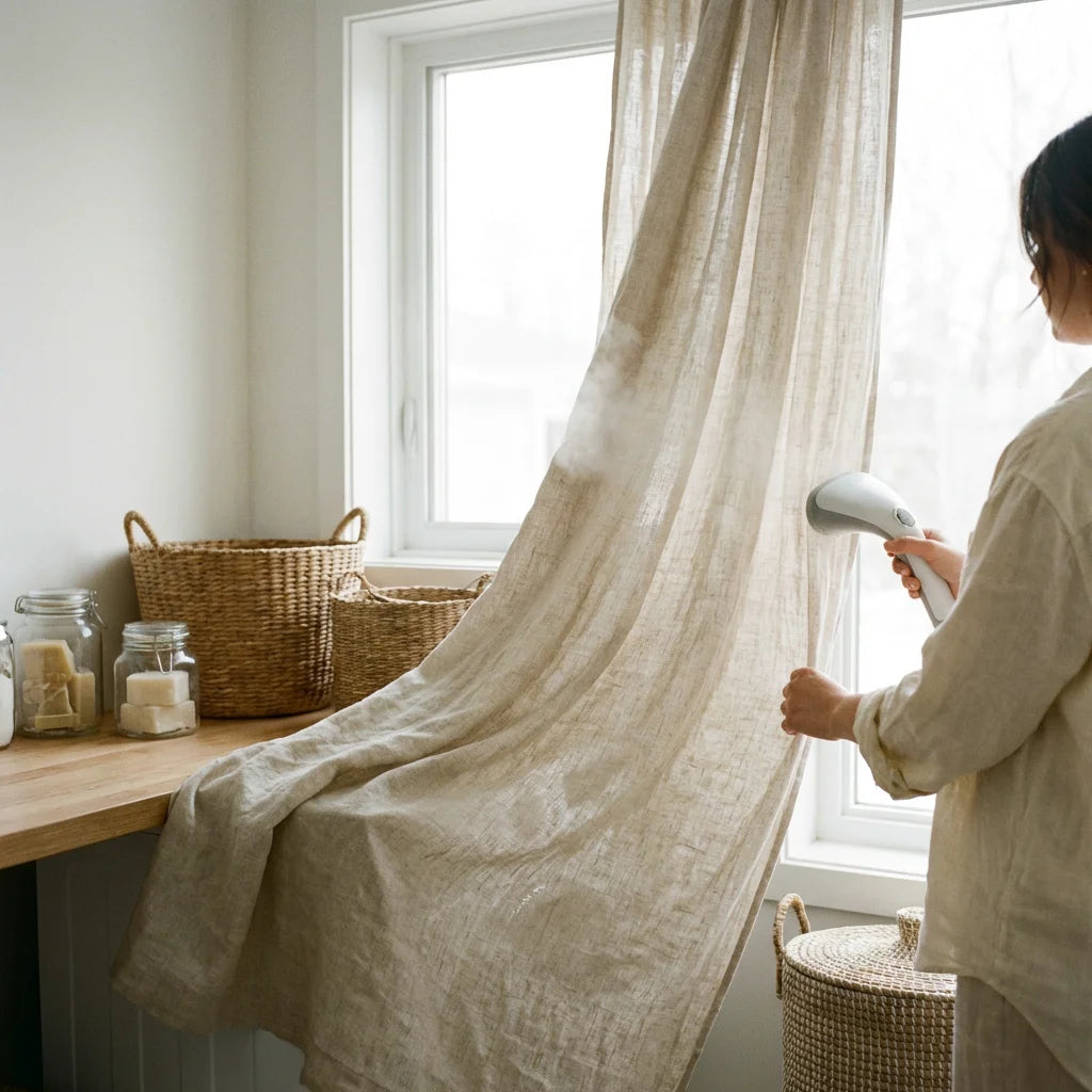 How to Maintain and Wash Your Linen Curtains for Long-Lasting Beauty