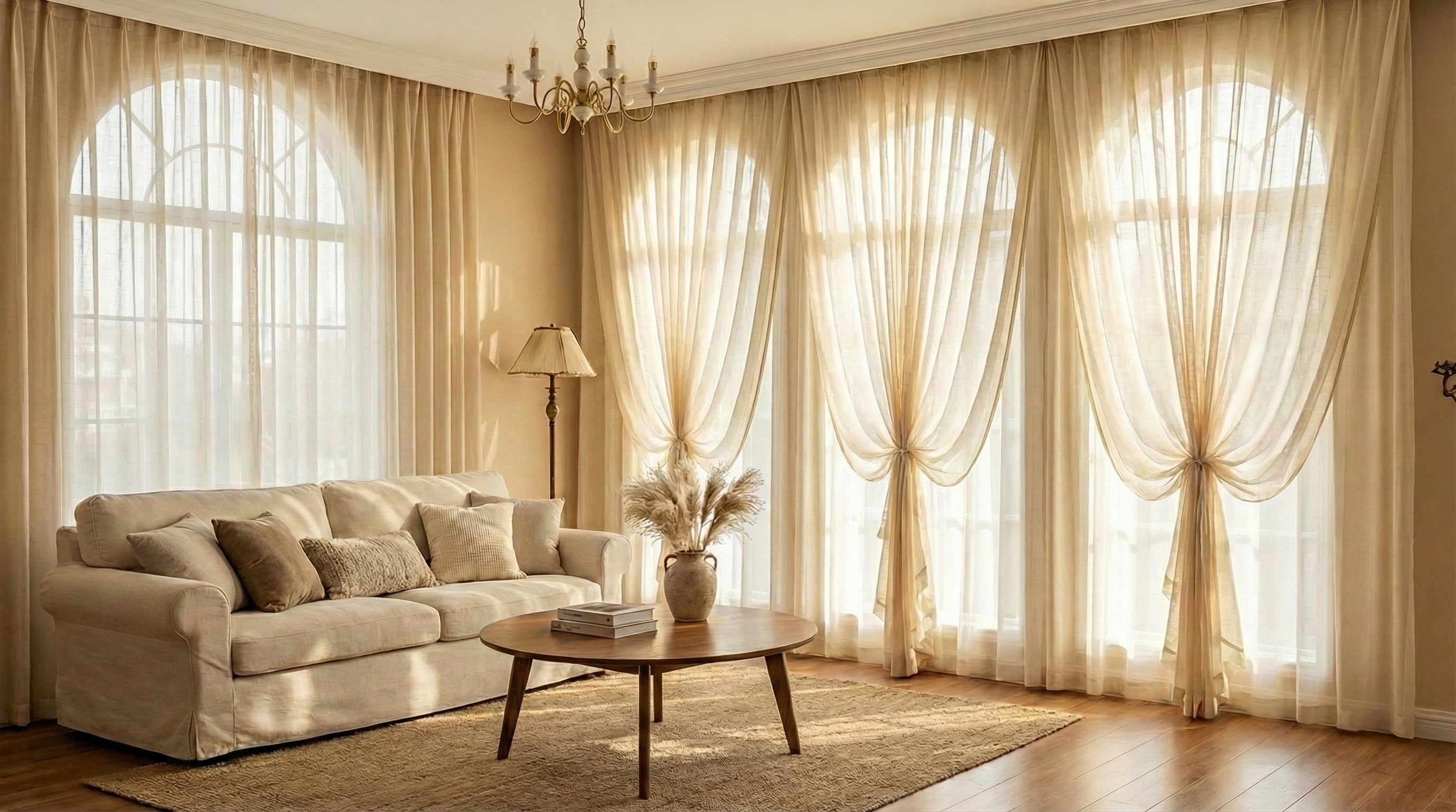 See Through Sheer Curtains