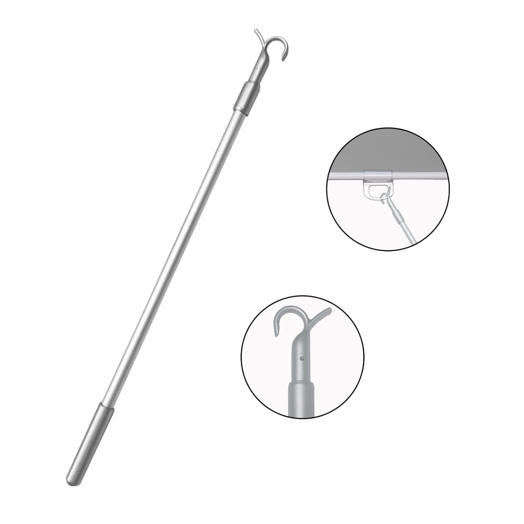 P-Telescopic Pull Rod for Cordless Blinds and Roller Shades - Detail View 1 | JOYDRAPE Bespoke Luxury