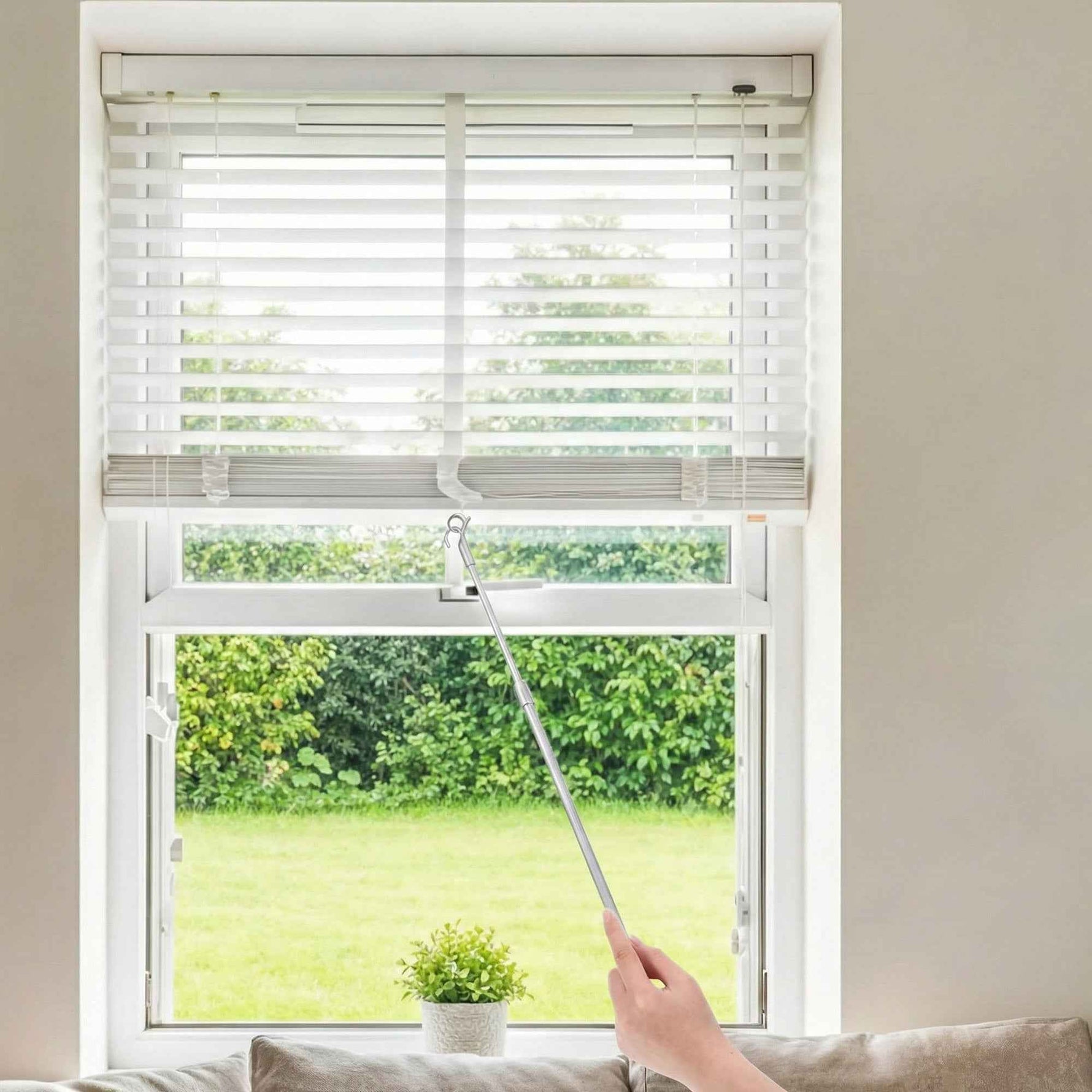 P-Telescopic Pull Rod for Cordless Blinds and Roller Shades - Detail View 2 | JOYDRAPE Bespoke Luxury