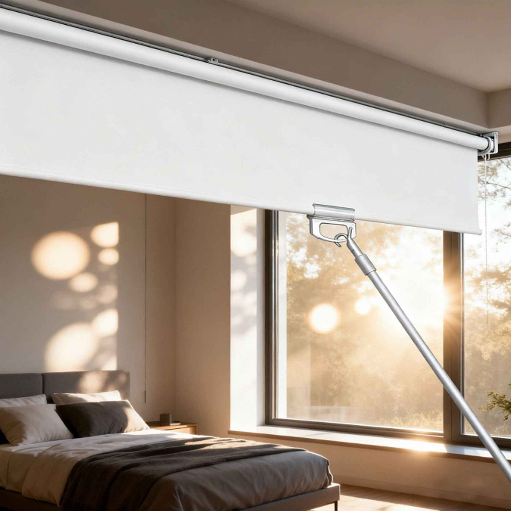 P-Telescopic Pull Rod for Cordless Blinds and Roller Shades - Detail View 3 | JOYDRAPE Bespoke Luxury