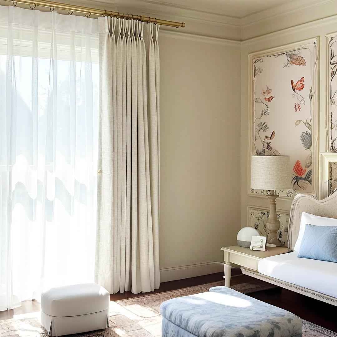Polyester Blackout Chenille Curtain - Main View | JOYDRAPE Bespoke Luxury