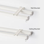 Custom Curtain Tracks — lifestyle view — Joydrape