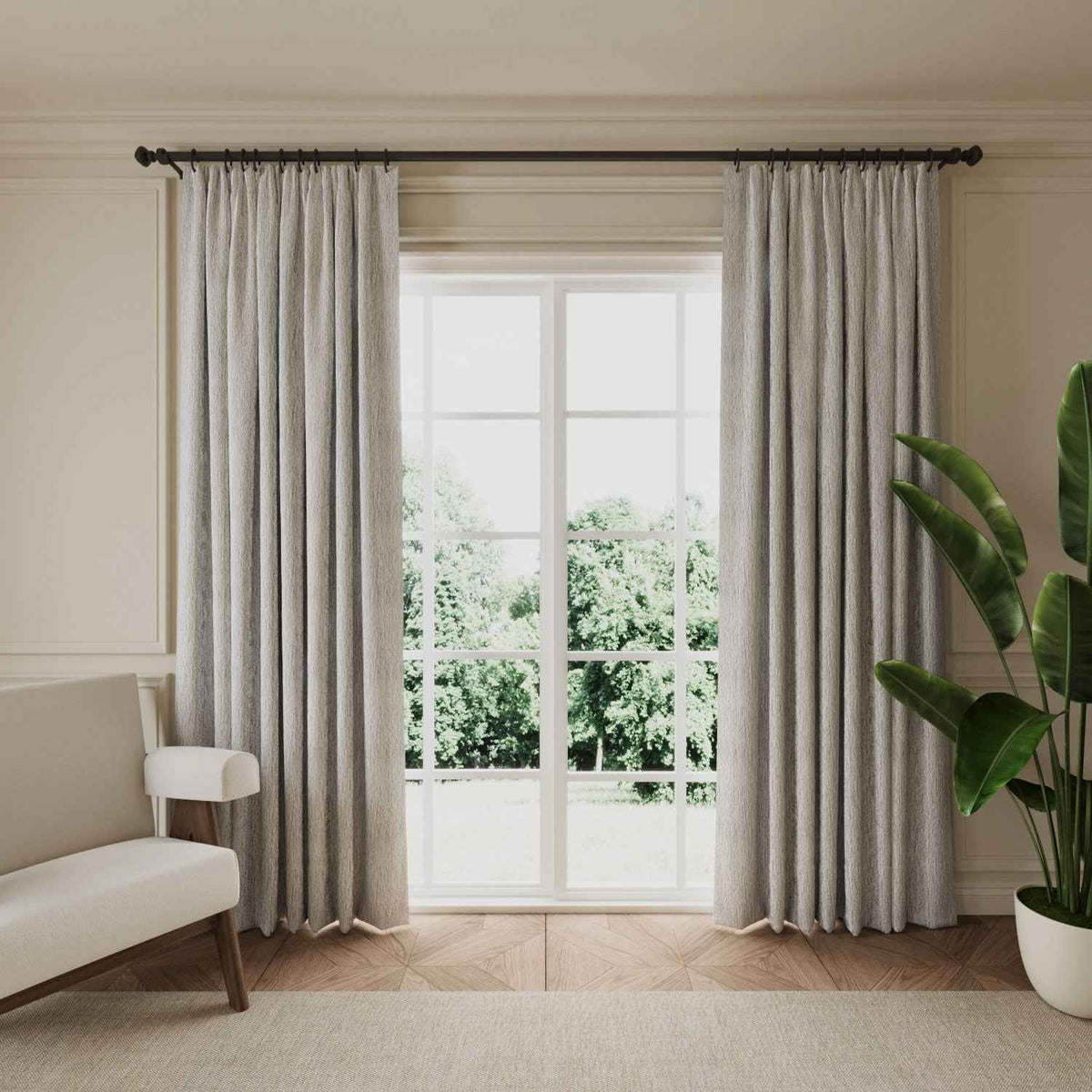 Polyester Blackout Chenille Curtain - Detail View 5 | JOYDRAPE Bespoke Luxury