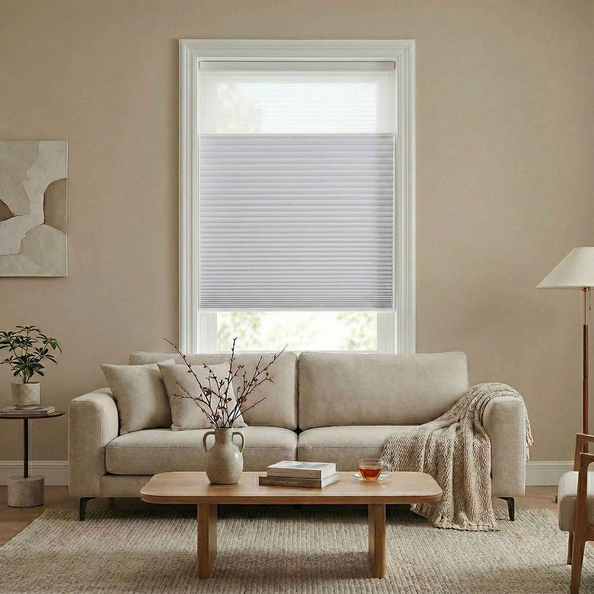 F-Solace Day/Night Cellular Shades - Detail View 6 | JOYDRAPE Bespoke Luxury