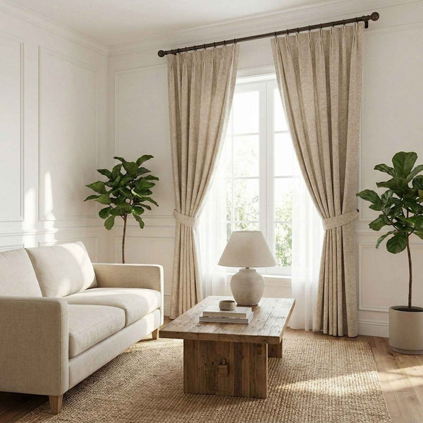 Fabric Heavyweight Textured Chenille Curtains