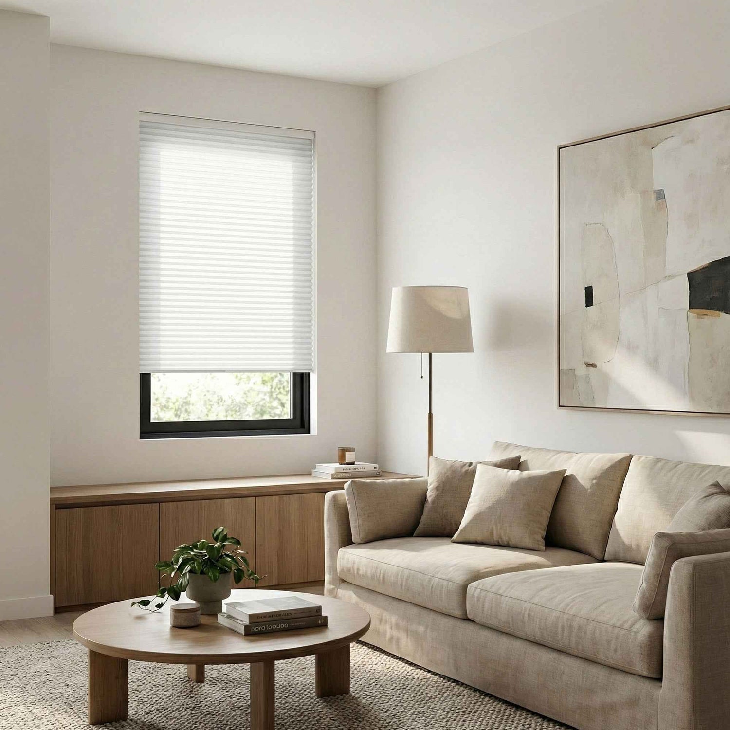 F-Lattice Cordless Light Filtering Cellular Shades