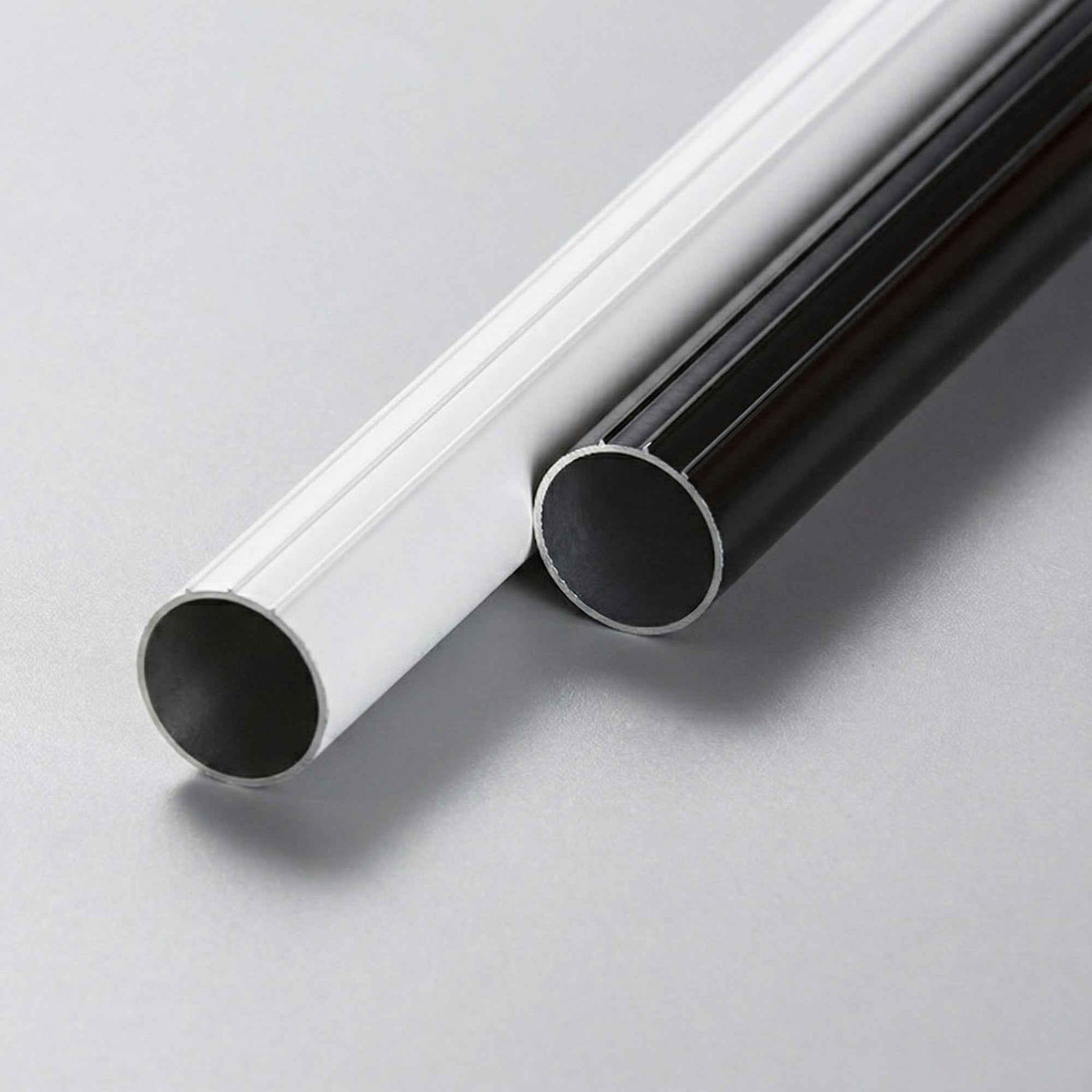 P-Double Decorative Curtain Rod with Rings - Detail View 2 | JOYDRAPE Bespoke Luxury
