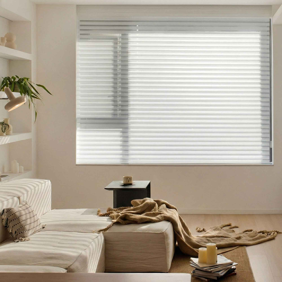X-Dew Corded Blackout Shangri-La Blinds