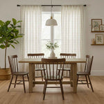 Grid Classic Check Sheer Curtains - Detail View 1 | JOYDRAPE Bespoke Luxury