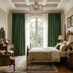 Velvet Mid-Century Modern Curtains