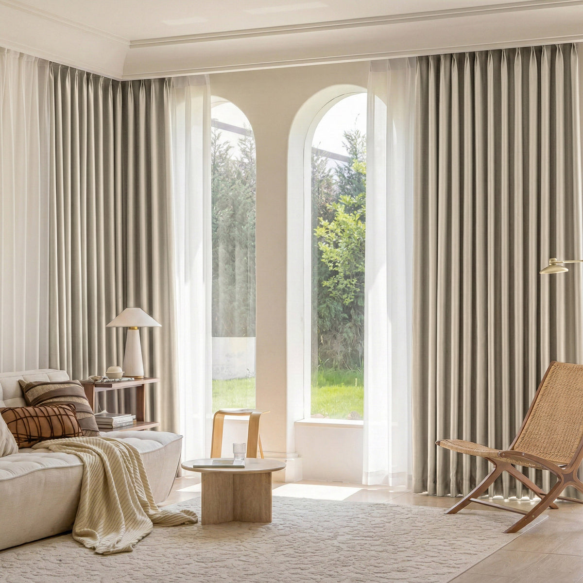Solid 100% blackout curtain lining - Detail View 1 | JOYDRAPE Bespoke Luxury