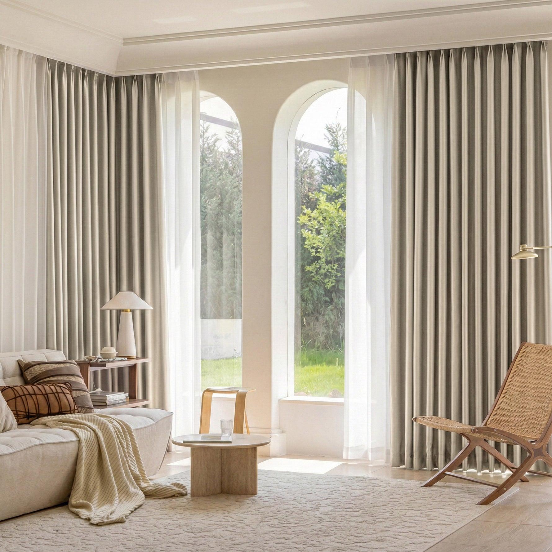 Solid 100% blackout curtain lining - Detail View 1 | JOYDRAPE Bespoke Luxury