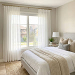 Durable White Sheer Curtains - Detail View 1 | JOYDRAPE Bespoke Luxury