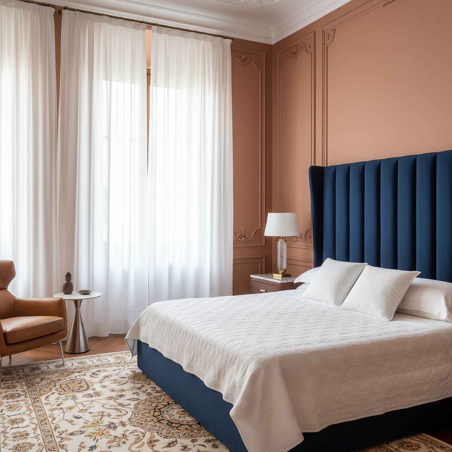 Mirrored Sheer Curtains Thickened Sunscreen