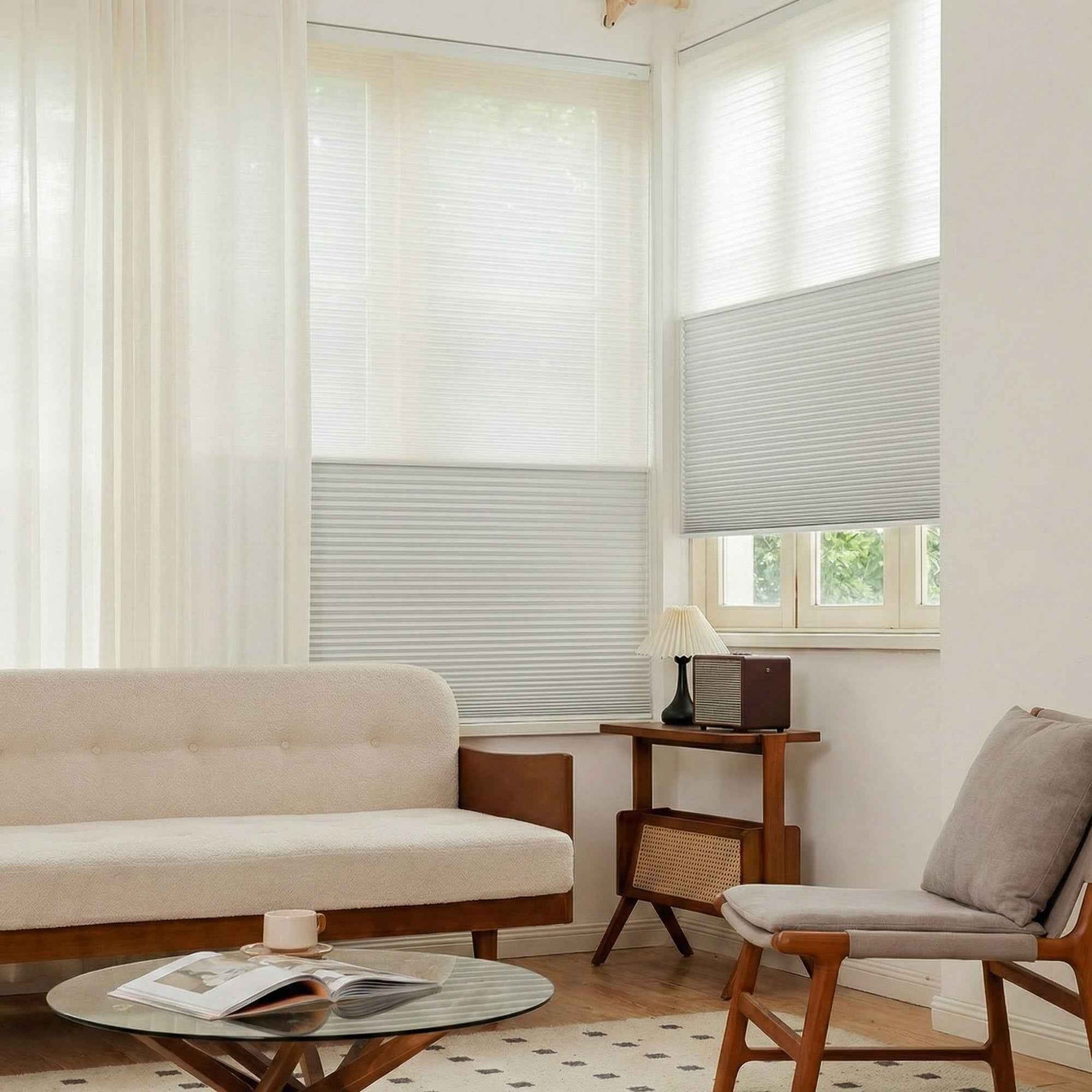 F-Solace Day/Night Cellular Shades - Detail View 7 | JOYDRAPE Bespoke Luxury