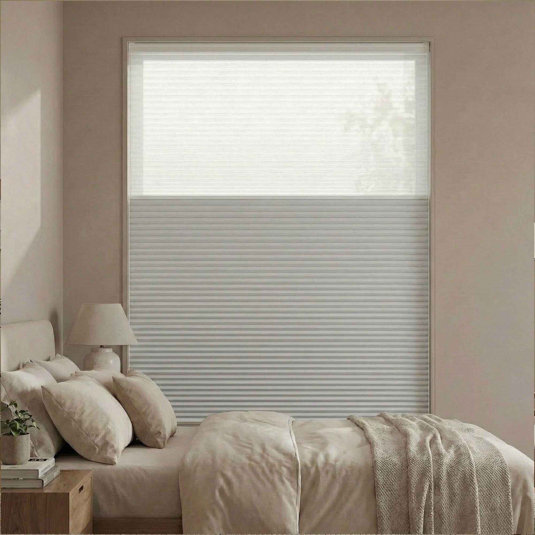 F-Solace Day/Night Cellular Shades - Detail View 8 | JOYDRAPE Bespoke Luxury