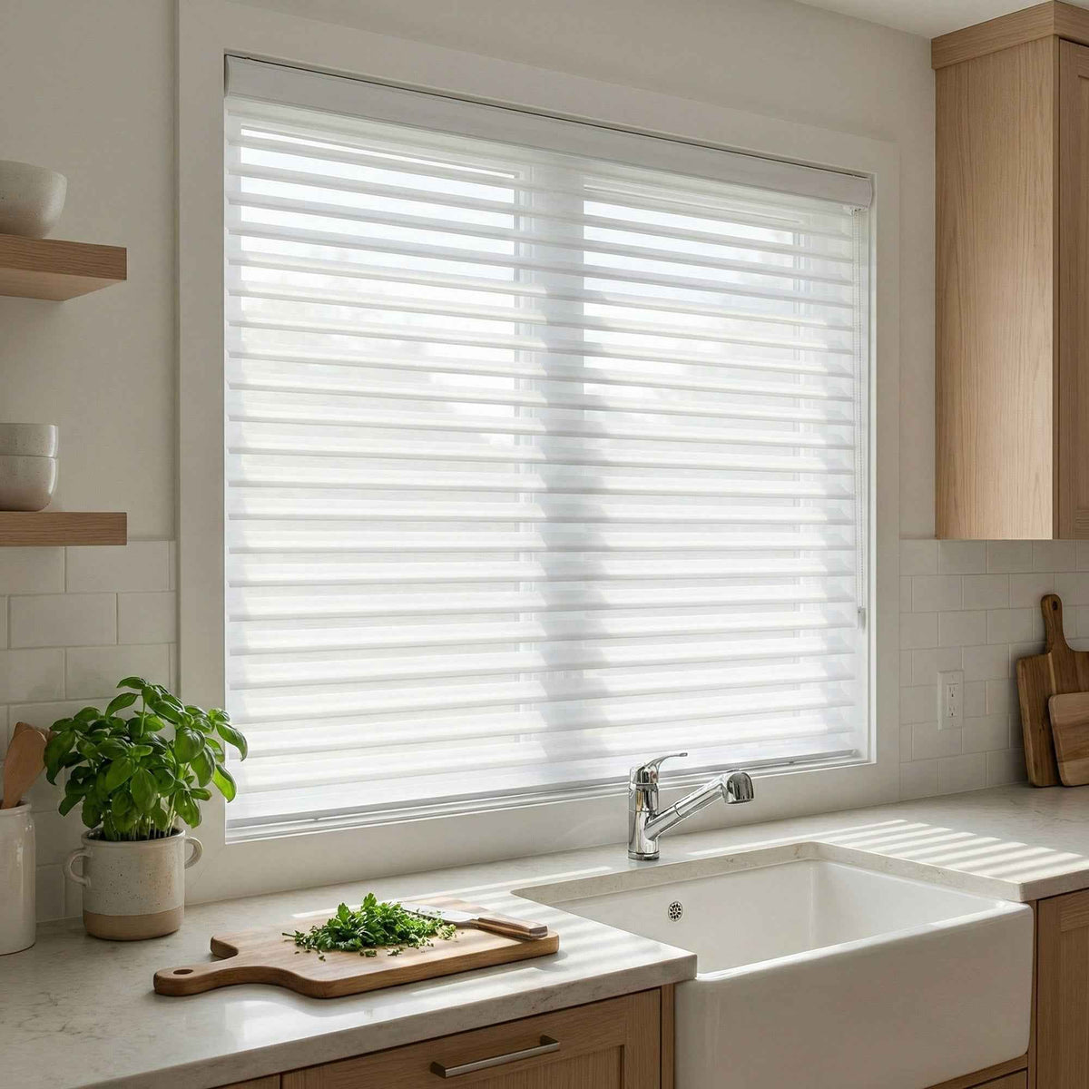 X-Dew Corded Blackout Shangri-La Blinds