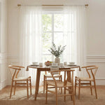 Durable White Sheer Curtains - Detail View 2 | JOYDRAPE Bespoke Luxury