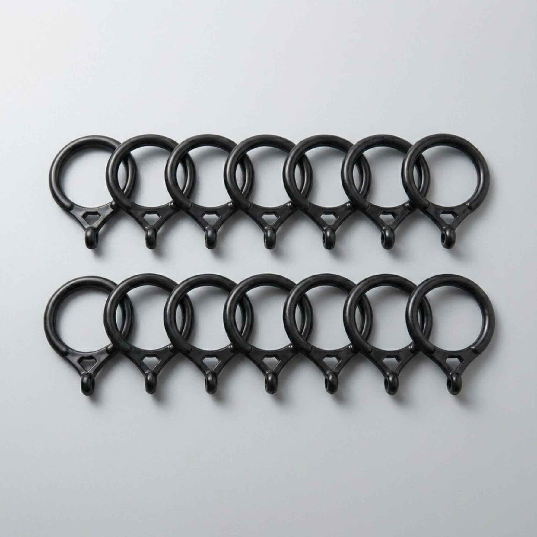 P-Curtain Rings Set of 14pcs