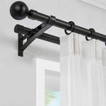 P-Double Decorative Curtain Rod with Rings - Detail View 4 | JOYDRAPE Bespoke Luxury
