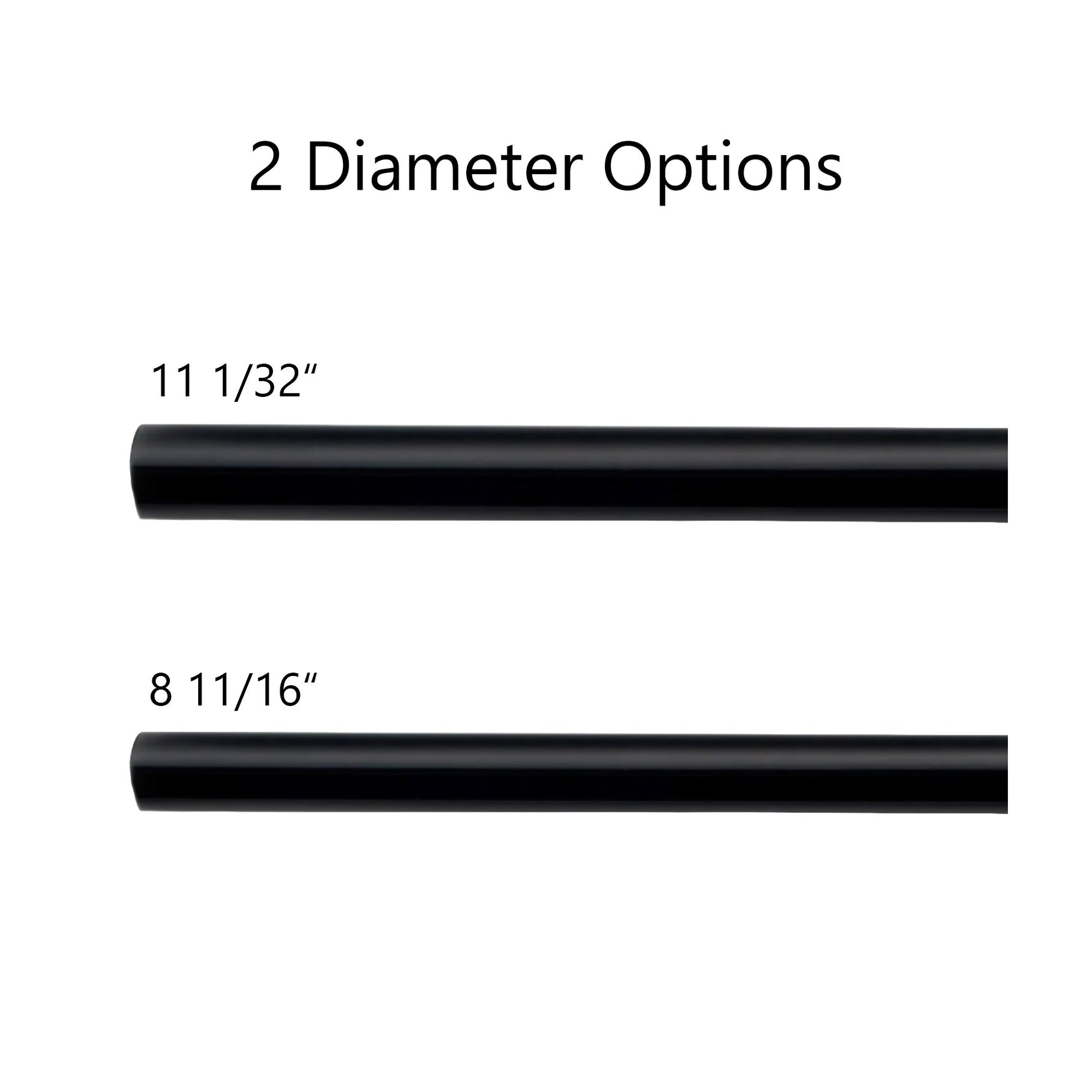 P-Double Decorative Curtain Rod with Rings - Detail View 5 | JOYDRAPE Bespoke Luxury