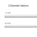 P-Double Decorative Curtain Rod with Rings - Detail View 6 | JOYDRAPE Bespoke Luxury
