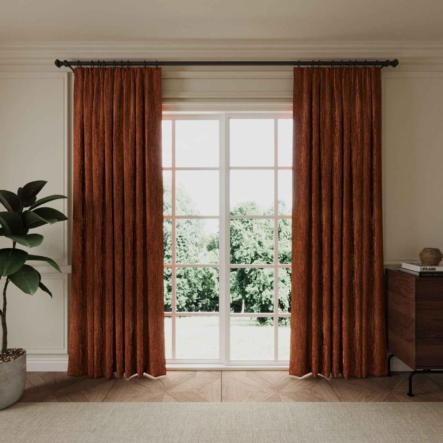Pink Blackout Curtain Pleated - Detail View 11 | JOYDRAPE Bespoke Luxury