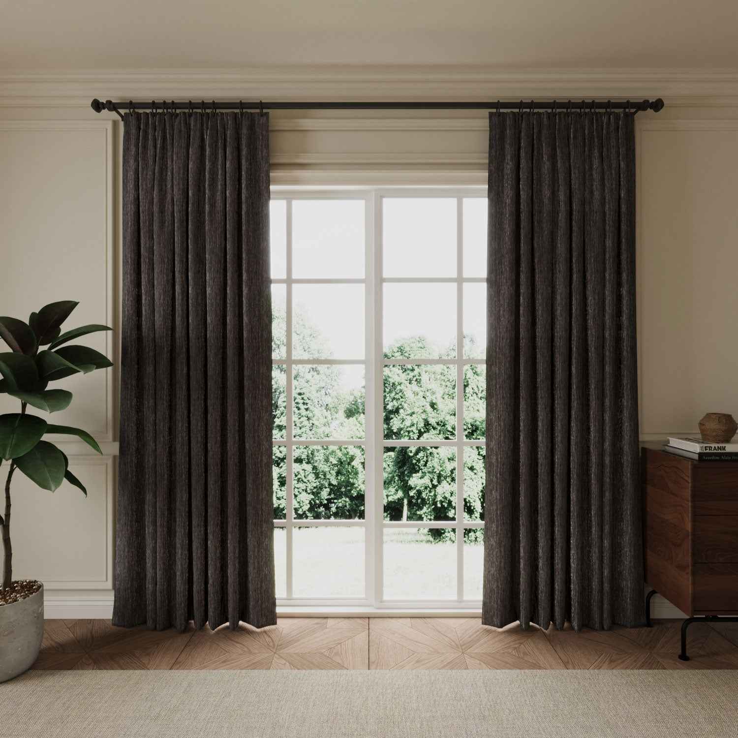 Pink Blackout Curtain Pleated - Detail View 12 | JOYDRAPE Bespoke Luxury