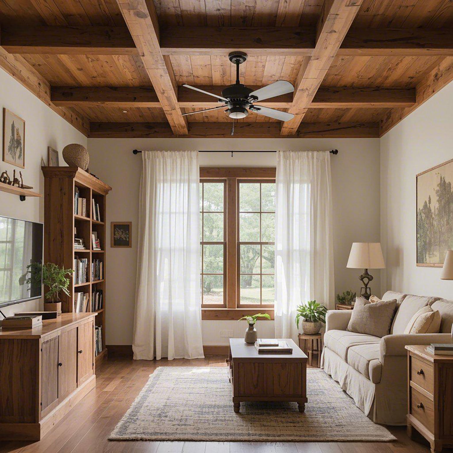 Stripe Sheer Linen Curtains