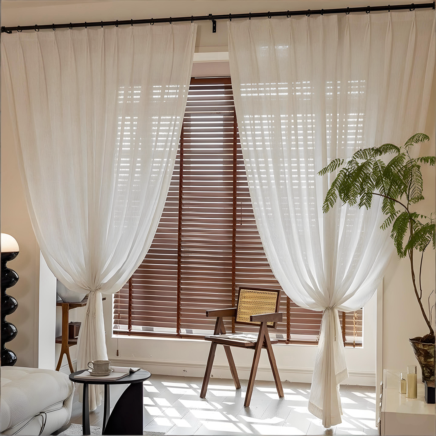 Sheer Linen Curtains