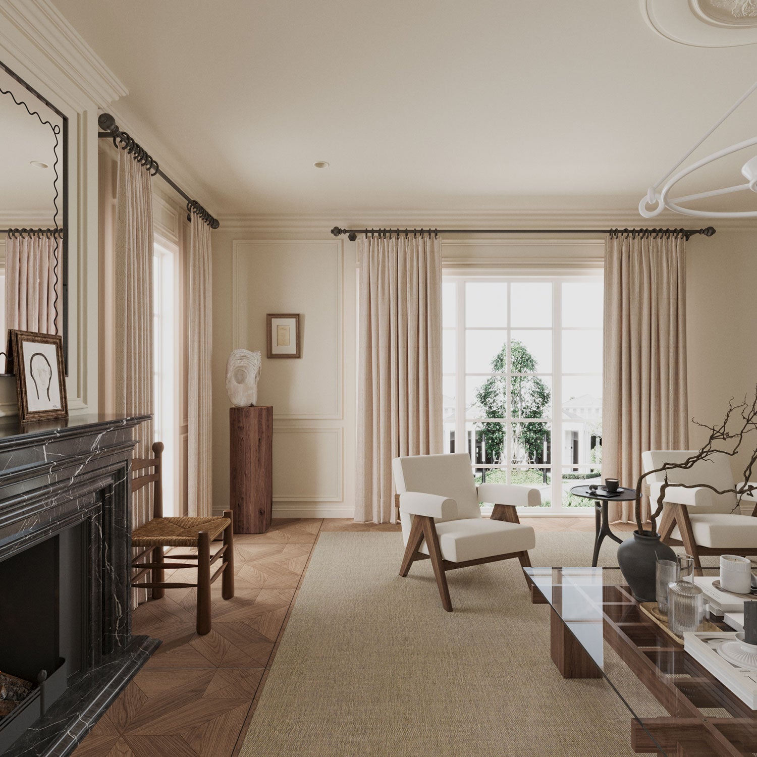 polyester Textured Curtains