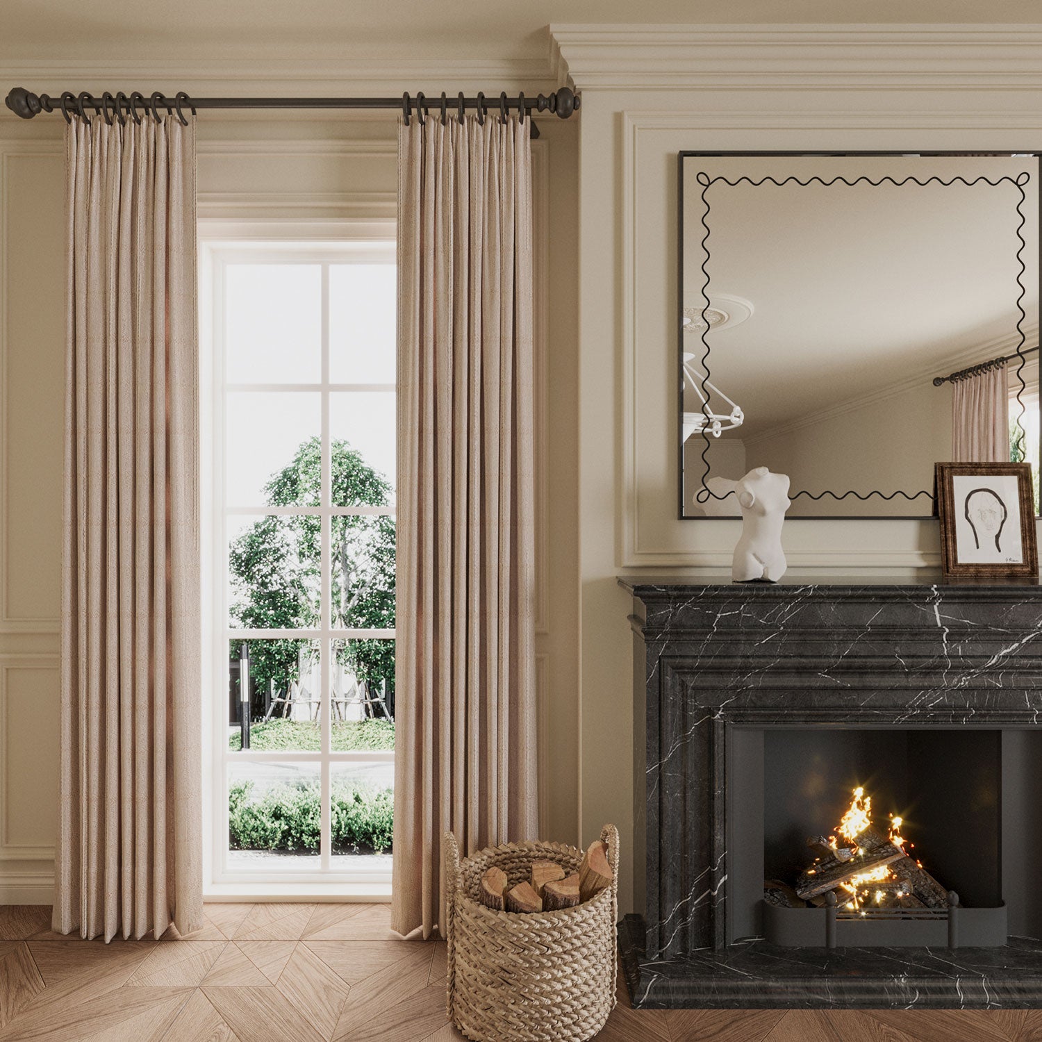 polyester Textured Curtains