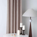 Blackout Jacquard Curtain Pleated - Detail View 1 | JOYDRAPE Bespoke Luxury