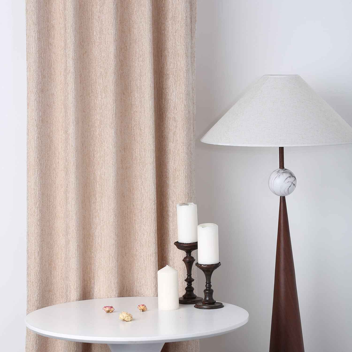 Pink Blackout Curtain Pleated - Detail View 1 | JOYDRAPE Bespoke Luxury