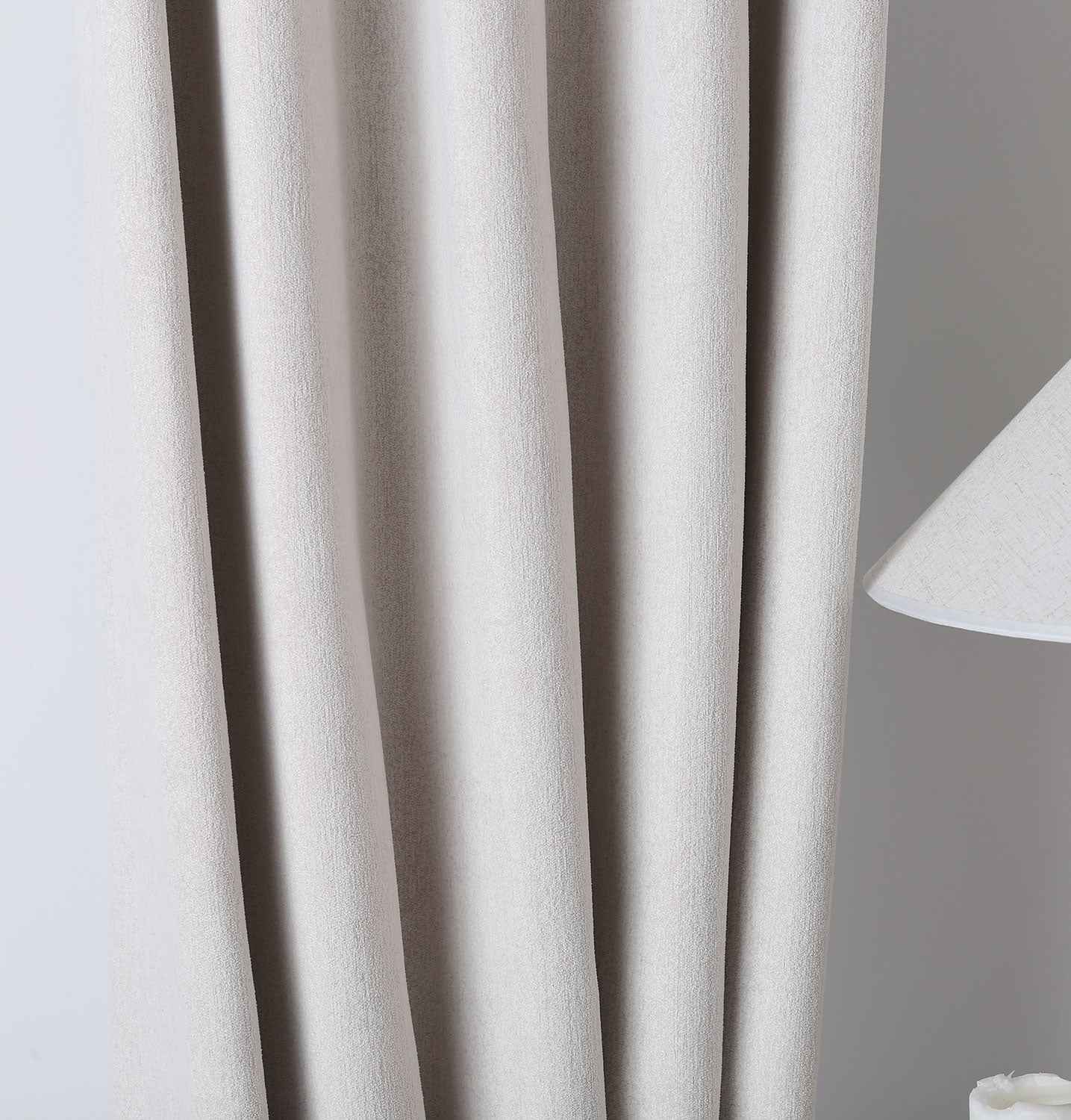 Polyester Blackout Chenille Curtain - Detail View 2 | JOYDRAPE Bespoke Luxury
