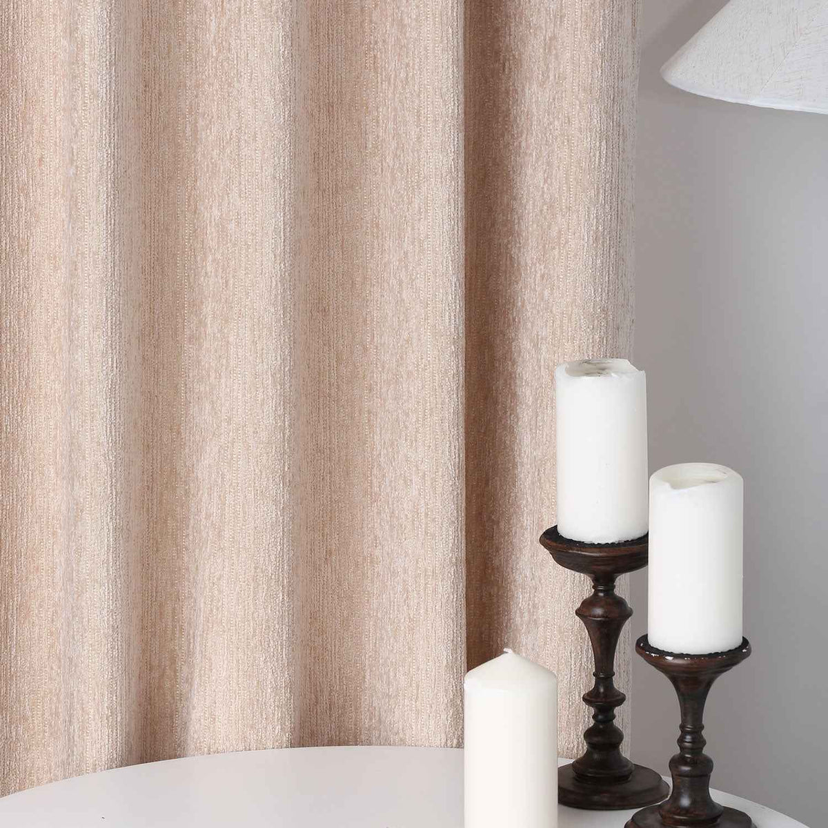 Pink Blackout Curtain Pleated - Detail View 2 | JOYDRAPE Bespoke Luxury